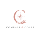 Compass and coast logo
