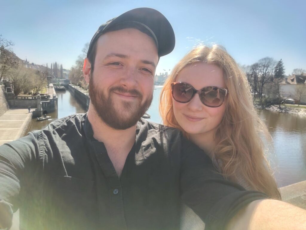 Us in Prague
